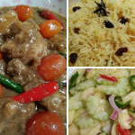 Package Lengkap Dari Nasi, Acar Hingga Lauk Special Masak Kurma Bawang Goreng. Memang Kenduri betul!