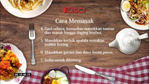 Zmila_Thai Kongsikan 3 Sajian Menarik Dalam Rancangan Tv Rasa Instafamous Episod 10 15 Zmila_Thai Kongsikan 3 Sajian Menarik Dalam Rancangan Tv Rasa Instafamous Episod 10