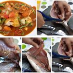Cara Siang Ikan Siakap, Cubalah Resipi Ikan Siakap Masak Asam Ni.