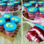 Red Velvet Ice Cream Float Berwajah Bendera Malaysia Enak Dengan Rasa Super Creamy