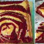 Cara Buat Kek Marble Red Velvet Coklat Yang Sangat Sedap & Gebu