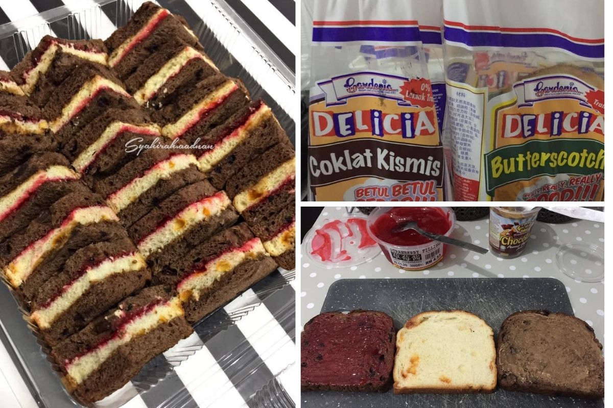 Resipi Strawberry Peanut Butter Sandwich Yang Viral, Memang Laris Masa