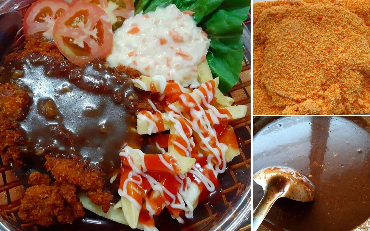 Resipi Chicken Chop Homemade Mudah & Sedap Menjilat Jari