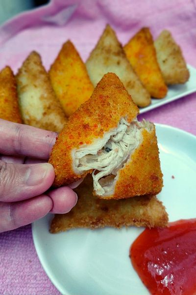 Kanape Ayam Yang Sedap Dibuat Kudapan Petang