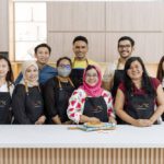 5. The participants at the Cooking Workshops with Marina Mustafa