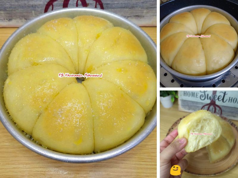 Roti Kukus Gebu Ni Memang Puas Hati Makan