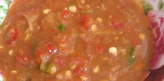 Sambal Belacan Mentah