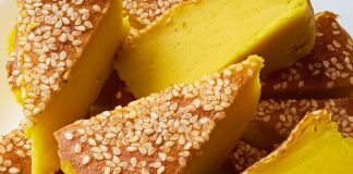 Bingka labu Guna Air Fryer, Mudah Dan Cepat