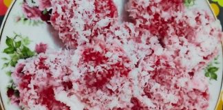 Kuih Sagu Merah, Cara Kukus Lagi Cepat Dan Mudah