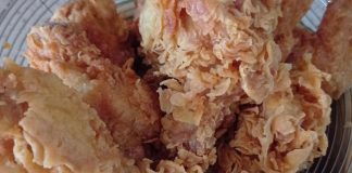 Resipi Ayam Goreng KFC Rangup Dan Sedap