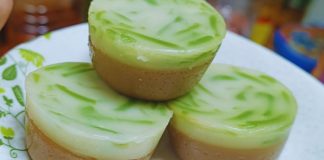 Talam Cendol Mudah Tanpa Telur