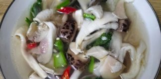 Sup Cendawan Mudah Gerenti Sedap