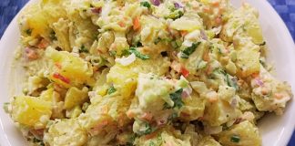 Salad Kentang Sedap Penuh Rasa Lemak Berkrim