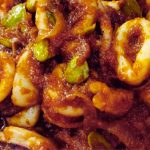 Sambal Tumis Sotong petai