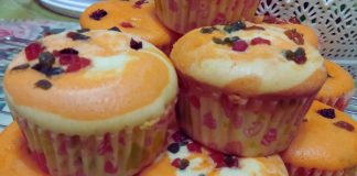 Mufin Oren Gebu Dan Sedap