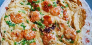 Omelet Udang, Perap Dulu Udang Baru Lebih Sedap