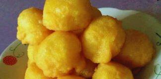 Cucur Ubi Kayu Sesuai Sebagai Kudapan Masa Moreh