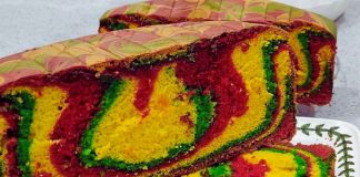 Kek Minyak Susu Gebu Gebas