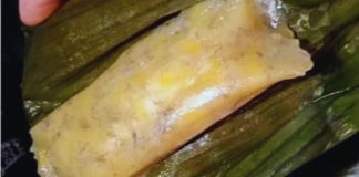 Lepat Pisang Inti Kelapa Mudah Je Cara Buatnya