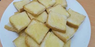 Biskut Roti Kering Guna Roti Hampir Tamat Tempoh, Tak Bazir!