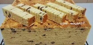 Kek Lapis Oreo Cheddar Cream Cheese