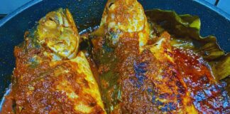 Cara Bakar Ikan Atas Kuali Tanpa Arang