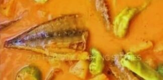 Gulai Ikan Kering Kelantan. Gandingkan Dengan Nanas Lagi Padu