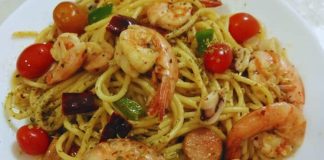 Spageti Aglio Olio Pilihan Hidangan Untuk Rumah Terbuka