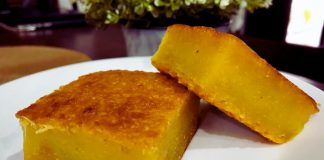 Bingka Ubi, Garing Di Luar, Lembut Di Dalam