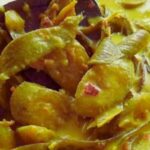 Pisang Muda Masak Lemak Cili Api Tempoyak, Pekat Elok Kuahnya