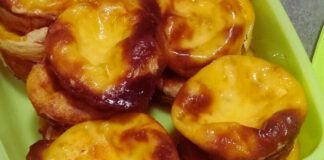 Tat Telur Portugis Ala Kings. Guna Puff Pastri Segera Pun Sedap