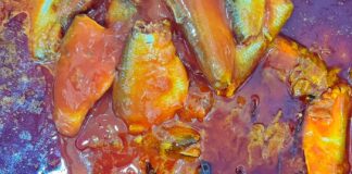 Kari Sardin Ala Mamak. Penuh Aroma Sedap Rasanya