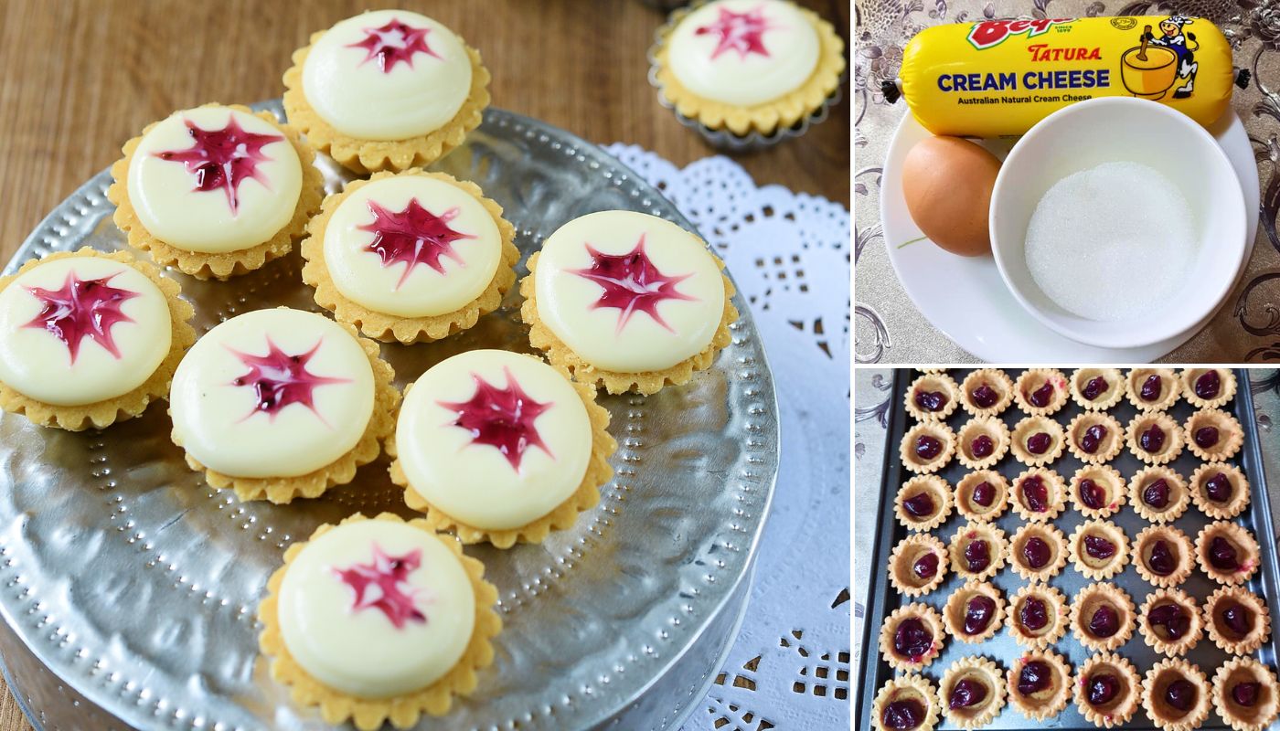 Resepi Cheese Tart Bajet, Bahan Tak Banyak Tapi Sedap