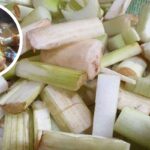 Kalau Nak Masak Sayur Batang Keladi, Kena Tarik Kulit Hijau. Barulah Tak Gatal Bila Makan