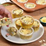 Resipi Muffin Telur Sayur Parmesan Yang Sihat & Mengenyangkan