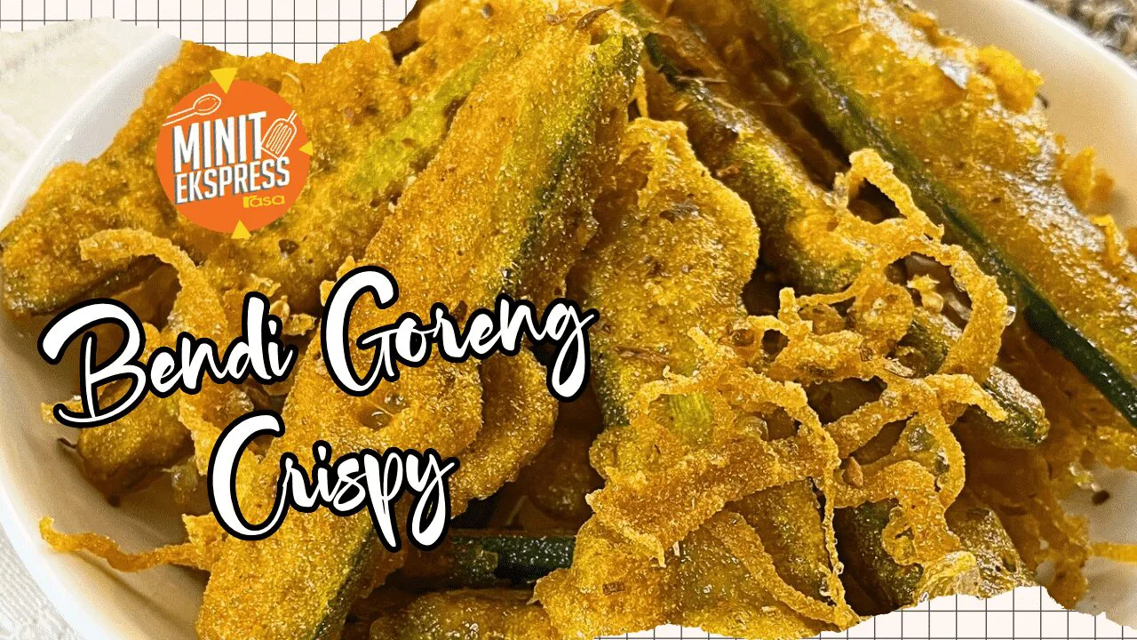 Bendi Goreng Crispy, Gandingan Dengan Lauk Lain Confirm Sedap