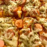 Resipi Pizza Roti Tawar, Bakar Dalam Kuali. Ringkas Tapi Sedap