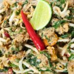 Resipi Kerabu Pucuk Paku Tauge Kerang Stail Utara. Sedap & Mudah