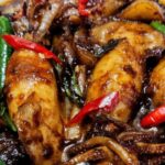 Resipi Sotong Masak Kicap, Senang & Sedap