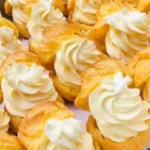 Resipi Cream Puff Creamy Custard Gebu, Sedap Macam Aiskrim Vanilla