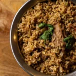 Resipi Nasi Daging Sedap & Mudah Guna Rice Cooker