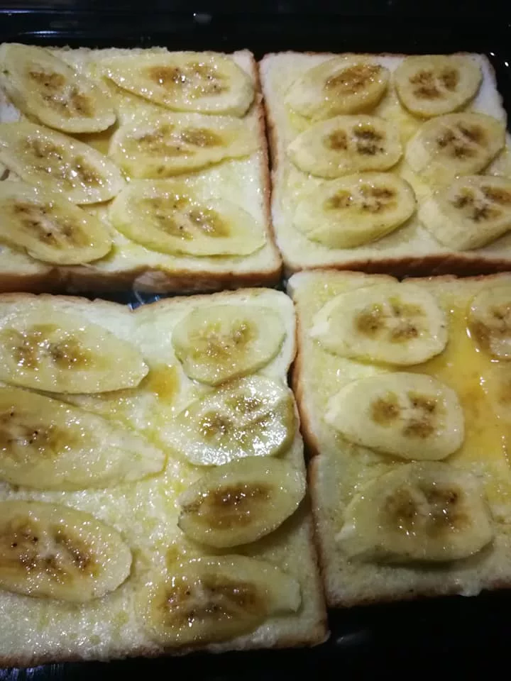 Roti Pisang Bakar Rangup, Sarapan Mudah Tapi Puas Hati!