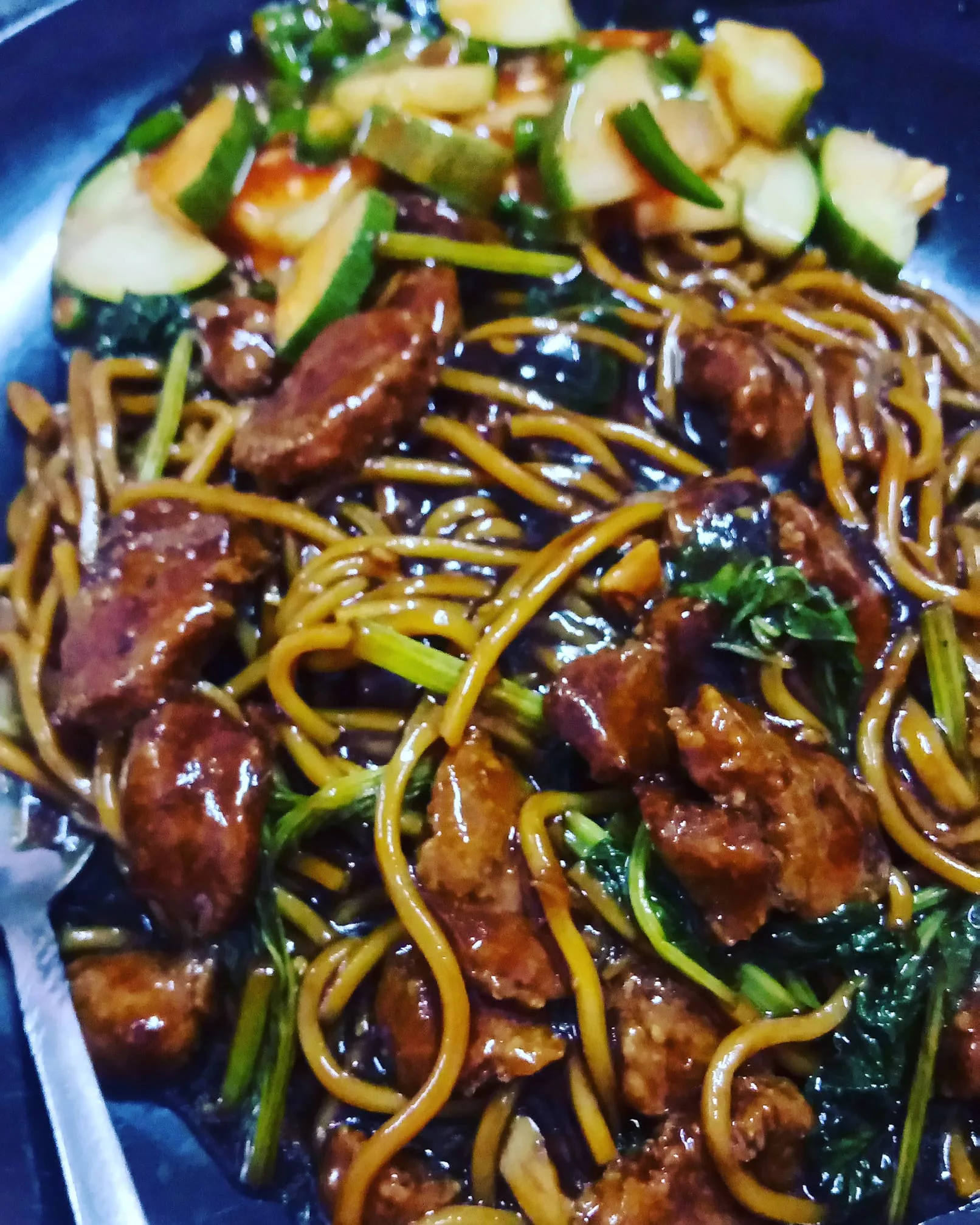 Resipi Mi Kicap Warisan Papa Meriah Isi, Kuah Likat Sedap