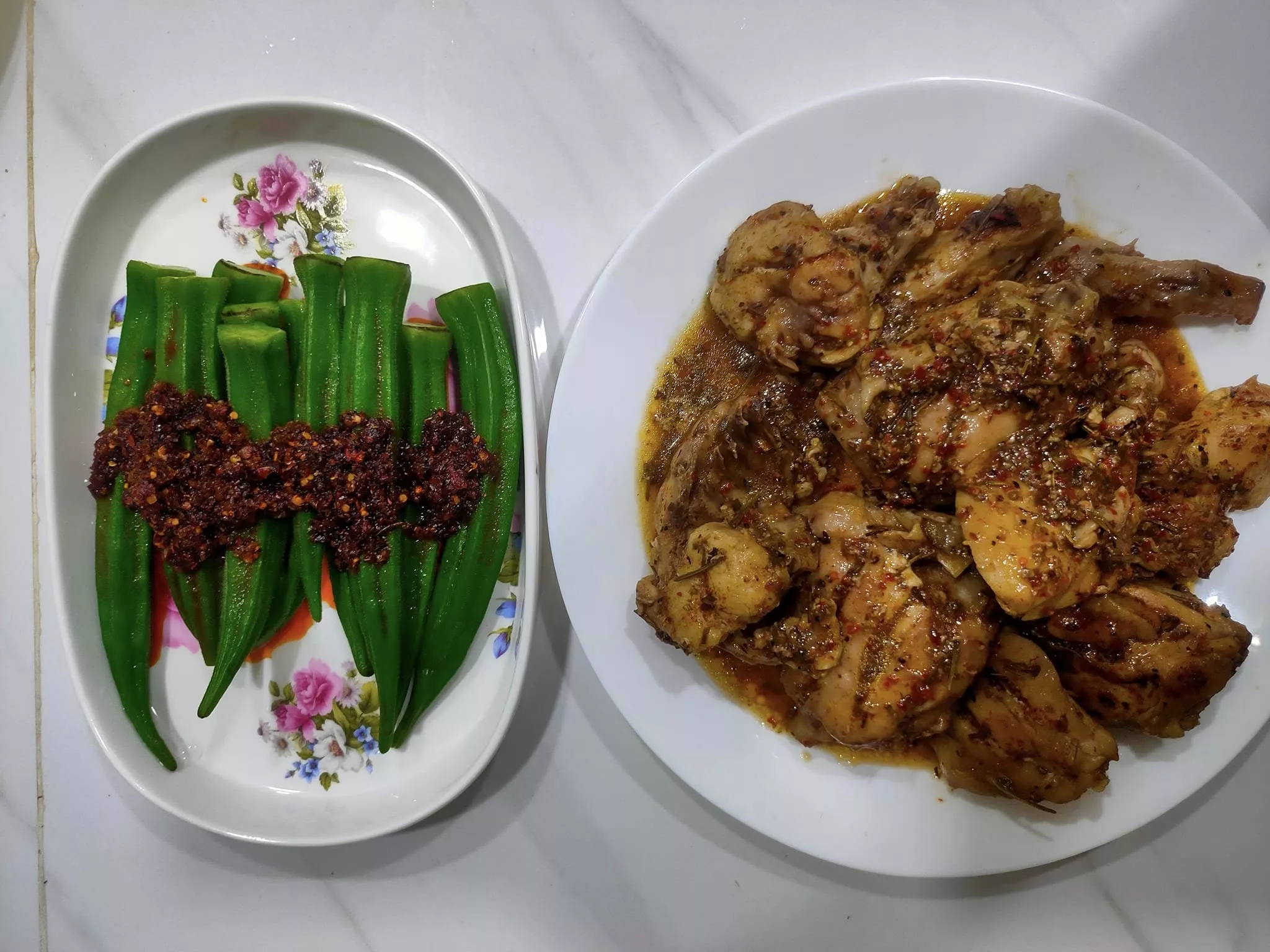 Ayam Rebus Mixed Herbs, Menu Sihat Yang Sedap Sampai Rasa Nak Tambah Nasi!