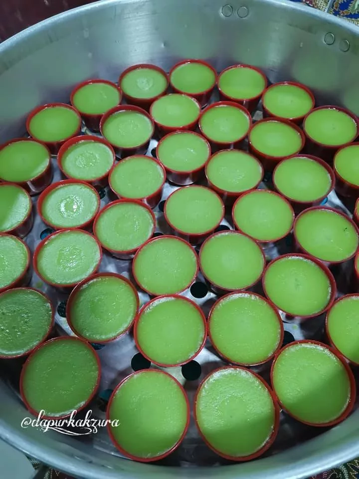 Resipi Kuih Talam Pandan Guna Acuan Mini. Sesuai Untuk Kenduri & Jualan!
