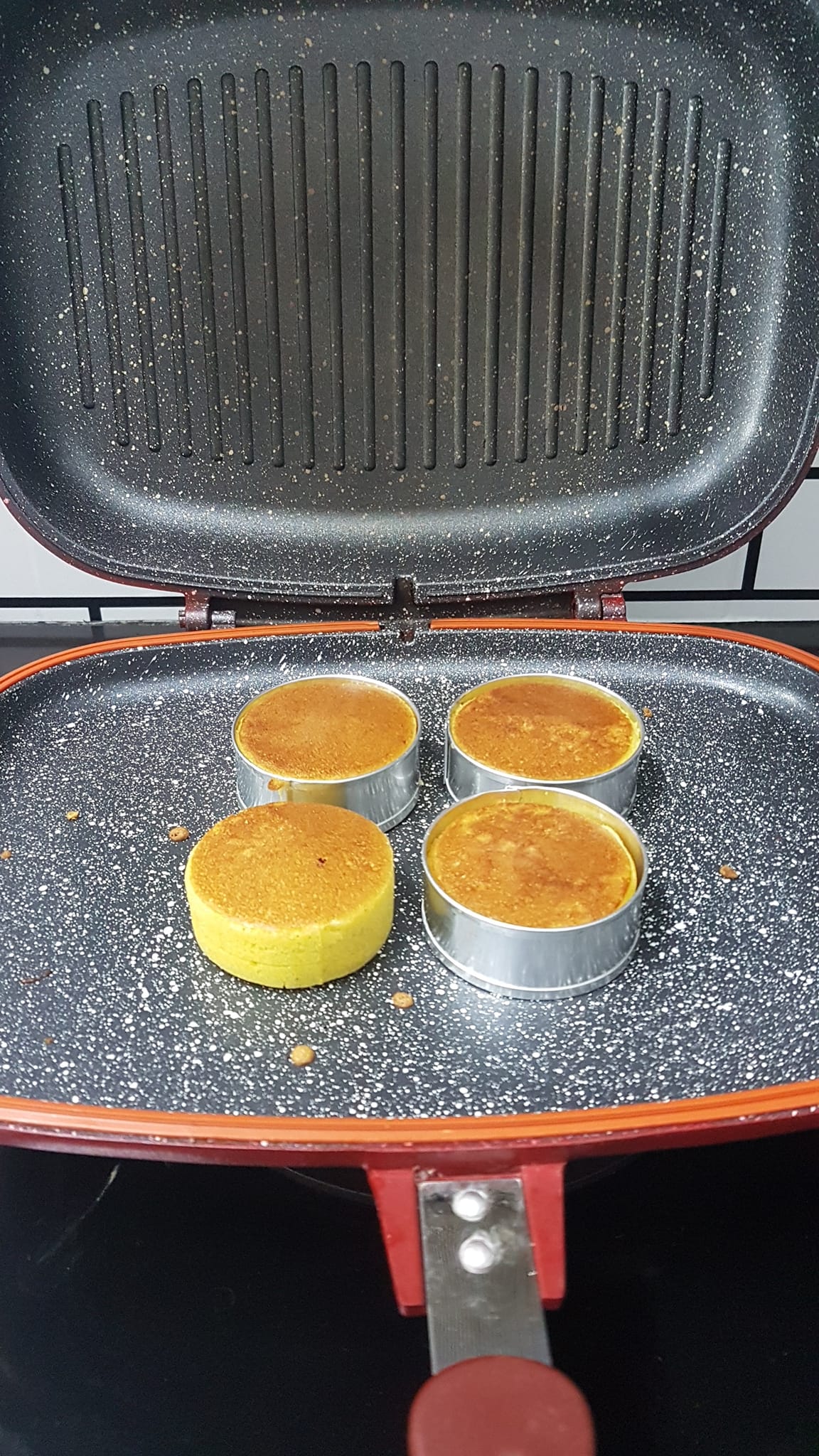 Resipi Apam Jepun Inti Kacang Merah, Lembut Gebu & Sedap Macam Beli Di Pasar Malam