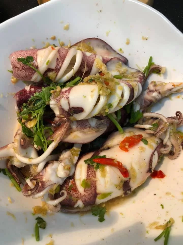 Resipi Sotong Stim Ala Thai Yang Sedap Tak Terkata