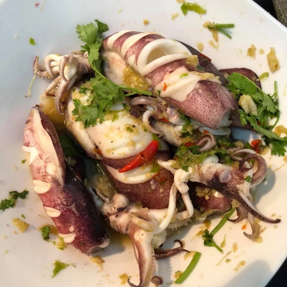 Resipi Sotong Stim Ala Thai Yang Sedap Tak Terkata