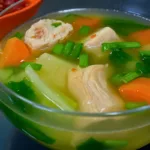 Resipi Sup Ayam Bungkus yang Wangi, Lembut dan Memikat Selera