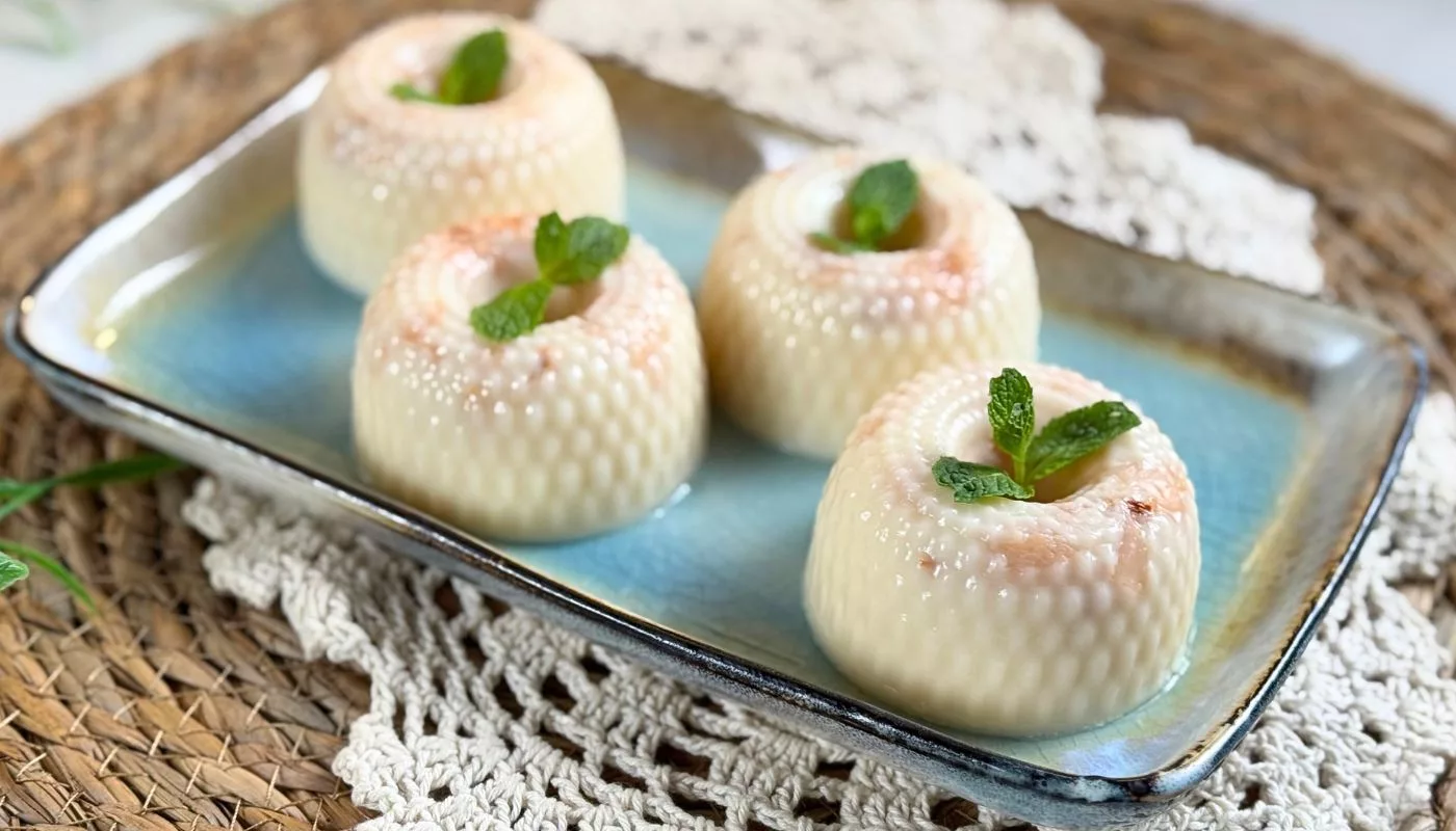 Agar-Agar Laici Susu, Pencuci Mulut Yang Sejuk & Menyegarkan